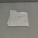 Leviton 2-Gang Combination, 1-Toggle 1-Blank Wallplate, Oversized, Thermoset, 88106, White