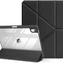 CoBak Case for iPad (A16) 11th Generation 11 Inch 2025, iPad 10th Generation Case 10.9 Inch 2022 - Protective Cover with Multi-Angle Includes Portrait Stand, Pencil Holder and Auto Wake/Sleep, Dark