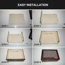 Wooden Piggy Bank for Kids Adult, Wooden Saving Money Piggy Bank for Girls and Boys Money Box Jar for Coin Cash, Reusable Money Box with Counting Target and Numbers to Check for Boys Girls