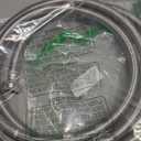 KAINGA 12FT Washing Machine Hose, Stainless Steel Braided Washer Hose Supply Line with 3/4" FHT Connectors for Long-Distance Residential Water Supply, Durable and Leak-Resistant