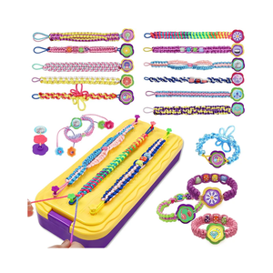 Arts and Crafts for Kids Age 8-12 Friendship Bracelet Making Kit for Girls - Best Birthday Gifts Ideas for Girl 7 9 10 11 Year Old - Popular Bracelets String Maker Toys Set