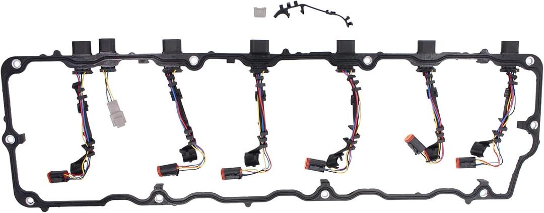 ApplianPar Valve Cover Gasket with Harness 1842380C95 for International Truck DT466E DT570 2004-2007
