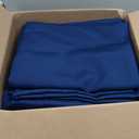 BRILLMAX 6 Pack Navy Blue Tablecloths 90 x 156 Inch for 8ft Rectangle Tables - 150 GSM Polyester Fabric, Floor Length Drop, Water, Stain & Wrinkle Resistant Cloth Cover for Wedding Reception Banquet