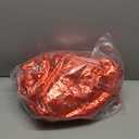 Red Inflatable Mirror Ball 0.5m Reusable Large Event Decoration Balloon PVC Bubble Balloon with Electric Pump For Party, Wedding, Decor (1 Piece, 19.7in)