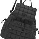 TILYMOL Puffy Backpack for Women, Quilted Backpack for Travel, Ultra Lightweight Puffer Daypack, Grey