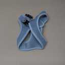 Best Pet Supplies Voyager Step-in Air Harness - All Weather Mesh, Reflective, No Pull Harness for Dogs, Cats - Secure with Hook & Loop Fastener, Buckle, Double D-Rings - Baby Blue, (M (Chest: 16 - 18"))