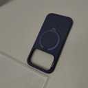 TORRAS Q3 Silicone 360 Spin for iPhone 17 Pro Case with Stand, Fit for MagSafe, Magnetic Ring Kickstand with Camera Control, Liquid Silicone Rubber Soft Phone Case for iPhone 17 Pro 6.3'', Deep Blue