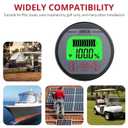 BINTA Shunt Battery Monitor 8-120V 0-150A Voltmeter Ammeter, Voltage Current Meter, Backlight Waterproof Battery Meter for Auto Car RV Motorhome Motor Golf Cart Trucks Boat Solar Panel