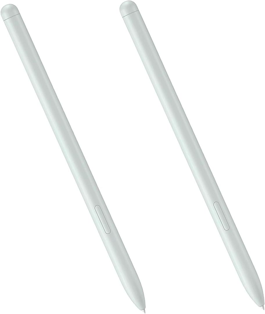 2 Pack Galaxy Tab S9 FE S Pen for Samsung Galaxy Tab S9 FE Stylus Pen Replacement for Galaxy Tab S9 FE S Pen 4,096 Pressure Levels (Green)