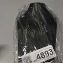 SHENLIU 2 Pcs Black PU Leather Necklace Display, Jewelry Display for Selling and Shows, Necklace Easel Stand, Jewelry Bust Stand Necklaces Mannequin Holder (12.2 x 3.5 x 6.89 in)