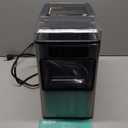 Nugget Ice Maker 40lbs/Day, Countertop Ice Maker Soft Chewable Ice, Ice Makers One-Click & Self-Cleaning, Crushed Pellet Ice Machine with Scoop&Basket for Home/Kitchen/Office, Stainless Silver