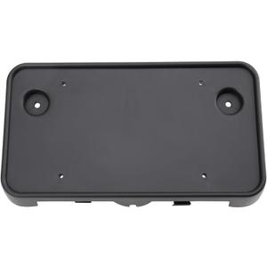 TRQ License Plate Bracket Black Compatible with 2003-2011 Lincoln Town Car FO1068117