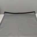 Washing Machine Drain Pan Silicone mat 27"x27" with 0.79" Raised Edges, Leak-Proof Silicone Mat, Non-Slip Waterproof Floor Protector for Washer Dryer (Grey)