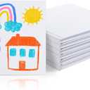 Mr. Pen- Hardcover Blank Books, 5"x5", 6 pcs, 40 Sheets, White Blank Books for Kids to Write Stories, Blank Notebooks for Kids, Mini Notebooks for Kids, Blank Journal for Kids Journal