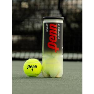 Pong Glow in The Dark Table Tennis Balls (3 Pack). Penn Championship Extra-Duty Felt Tennis Balls Can