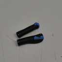 2 Pieces Electric Scooter Handle Sleeve Silicone Prevent Slip Replacement Scooter Handle Bar Grip Cover (Black)