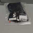 Avidlove Long Sleeve Bodysuit for Women Turtleneck Sheer Mesh Bodysuit Geo Print Leotards (Medium, Black)