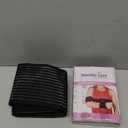 Wonder Care-Left Right Shoulder Immobilizer Arm Sling Elastic Brace for Clavicle Collar Bone Dislocation Subluxation Shoulder stabilizer Compression Brace After Rotator Cuff Surgery - Black-Size 3