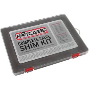 Hot Cams HCSHIM02 Complete Shim Kit Compatible with/Replacement for Arctic Cat ATV DVX 400 /Honda CRF 450R CRF450X TRX 450ER TRX 450R /Kawasaki KFX 400 KFX 450R KLX 450R KX 450F/Suzuki