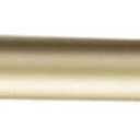 Aluminum Alloy Clothes Drying Rod, Punch-free Curtain Rod, Shower Curtain Rod, Wardrobe Bathroom Telescopic Rod (Color : Gold, Small : 77-120cm)