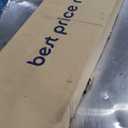 Mellow Naturalista Classic - 12 Inch Solid Wood Platform Bed with Wooden Slats, No Box Spring Needed, Easy Assembly, Queen, Pine