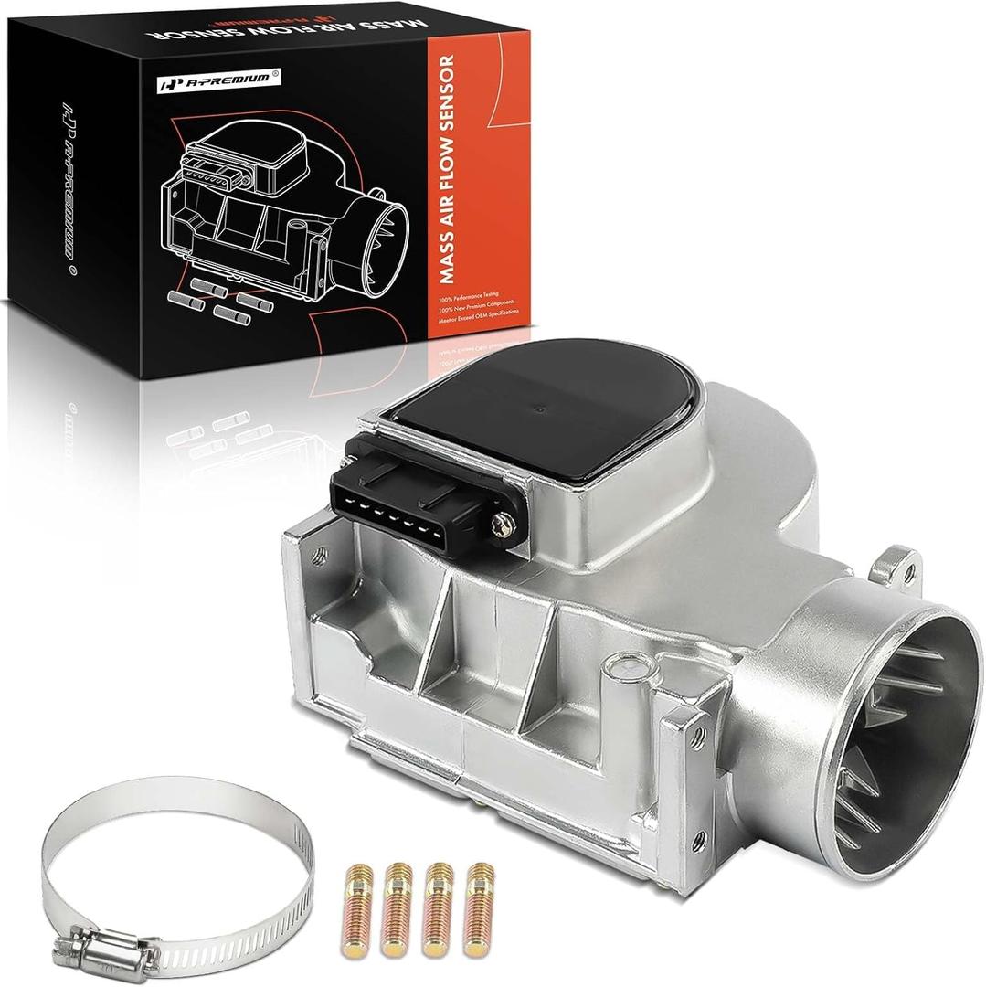 A-Premium Mass Air Flow Sensor Meter MAF 22250-35050 [7 Pins] Compatible with Toyota 4Runner 1990-1995 & Pickup 1989-1995 - fits 4Cyl 2.4L22REC