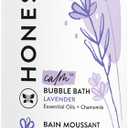 The Honest Company Foaming Natural Bubble Bath, Tear-Free, Hypoallergenic, Baby Wash, Lavender Calm, 12 fl oz