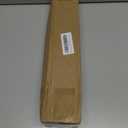 "Black Wrap Around Industrial Curtain Rod, 32-48 Inches Adjustable, 1-Inch Diameter, Black - Indoor and Outdoor Use"