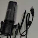 FREESEA Aquarium Fish Tank Filter: 5W 132GPH Internal Filter Pump 2-Stage Filtration for 10-35 Gallon Saltwater Betta Turtle Tanks