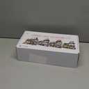 ELAICREE Japanese Street View Shop Building Blocks House Toy, New 4 Models Mini DIY Building Blocks Model MOC Construction Toy, Gift for 6-12 Years Old Kid Girls and Boys