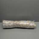 Nicole Miller New York PET Kendall Fluted Geo Cozy Couch Protector Pet Bed, Cozy & Calming, Non-Slip Bottom, Machine Washable, Taupe, Large 40"x23"x4"