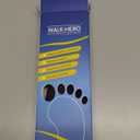 Plantar Fasciitis Feet Insoles Arch Supports Orthotics Inserts Relieve Flat Feet, High Arch (Mens 9-9 1/2 | Womens 11-11 1/2) (Gray)