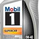 Mobil 1 Supercar Advanced Full Synthetic Motor Oil 0W-40, (Pack of 1)