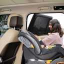 Autopect Side Window Sunshade Sock Screen-Shade (Pack of 2) Block Sun Rays to Keep Car Interior Cool and Comfortable Elasticized Universal Fit Mesh Sun Shade for Car, Truck, SUV, Van