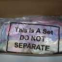 8 Set Spa Sleepover Party Supplies Bulk, Include Face Mask Mixing Bowl Set, Mirror, Headband, Scrunchies, Cosmetic Bags, Face Wash Cloths for Spa Birthday Party (Tie Dye Color)