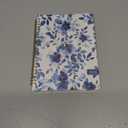 2026 Planner, Weekly and Monthly Planner for Women, January 2026 - December 2026, Hardcover 2026 Calendar Planner Book with Tabs, Inner Pocket, Spiral Bound, Perfect for Office Home School Supplies - A5 (6.3" x 8.5"), Blue Flower