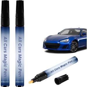 All Cars Magic Pen, Car Paint Scratch Repair Pen, Car Paint Scratch Remover for Vehicles, Quick Fix for Scratches for All Cars (2pcs)