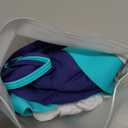 Talisea Women 2 Piece Tankini Swimsuit with Pockets Boy Shorts Modest Bathing Suit Tummy Control Tank Top (Large, Navy and Blue)