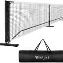 Portable Pickleball Net Set, 22 FT USAPA Regulation Size for Full Court System Outdoors Driveway Matches, Easy Setup to Experience Competitive Pickle Ball Game Anywhere