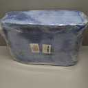 Area Rugs 9x12 Living Room, Ultra Soft Shaggy Fluffy Rug for Bedroom, Upgrade Non-Slip Fuzzy High Pile Plush Large Rugs for Nursery Boys Girls Kids Room Modern Indoor Home Decor, Tie-Dyed Blue Grey