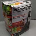 BLACK+DECKER 3-in-1 Easy Assembly 8-Cup Food Processor, Stainless Steel S-Blade, Easy-Clean, Touchpad Controls Black (Large)