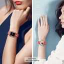 Bands Compatible with Apple Watch 49mm 46mm 42mm 45mm 41mm 44mm 40mm, Bling Rhinestone Diamond Metal Replacement Strap for iWatch Series 10/9 / 8/7 / 6/5 / 4/3 / SE/Ultra Women Men