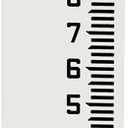 AdirPro 4" Wide Stream Gauge - Heavy Duty Gauge - All Weather Guage (100ths/10ths/feet) (4-8')