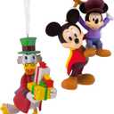 Hallmark Disney Mickey's Christmas Carol Christmas Ornaments, Set of 2