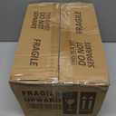 VERONES Wide Mouth Mason Jars 22 oz, 22 OZ Mason Jars Canning Jars Jelly Jars With Wide Mouth Lids, Ideal for Jam, Honey, Wedding Favors, Shower Favors, 6 PACK,EXTRA 6 Lids with Straw Hole