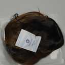 HAIRCUBE Ombre Brown Wigs with Bangs Synthetic Women's Wig Long Wavy Layered Heat-Resistant Wig for Daily Use Natural and comfortable