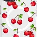 for iPhone 14 Case/iPhone 13 Case,Compatible with MagSafe,Cute Cherry Print Pattern,[MIL-Grade Drop Tested] Magnetic Shockproof Protective TPU Bumper Cases Cover for iPhone 14/13 Women Girls