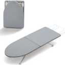 Small Ironing Board Tabletop with Iron Rest, Foldable Mini Iron Board with Cotton Cover, RAINHOL Folding Portable Travel Ironing Table for Spacing Saving 32"x12"