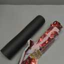 3.3ft x 6.6ft Black Red Stranger Party Streamers Backdrop Black Craft Paper Roll, Matte Red Tinsel Foil Curtains DIY Gateway Theme Decorations for Stranger Party Halloween Horror Photo Props