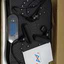 AXV Vibration Plate Fitness Platform Exercise Machine Vibrating Shaking Full Body Shaker Workout Vibrate Stand Shake Board Sport for Weight Loss Fat Burner for Gym Home Office